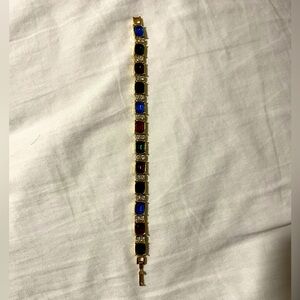 Vintage Gold Tone Link Bracelet